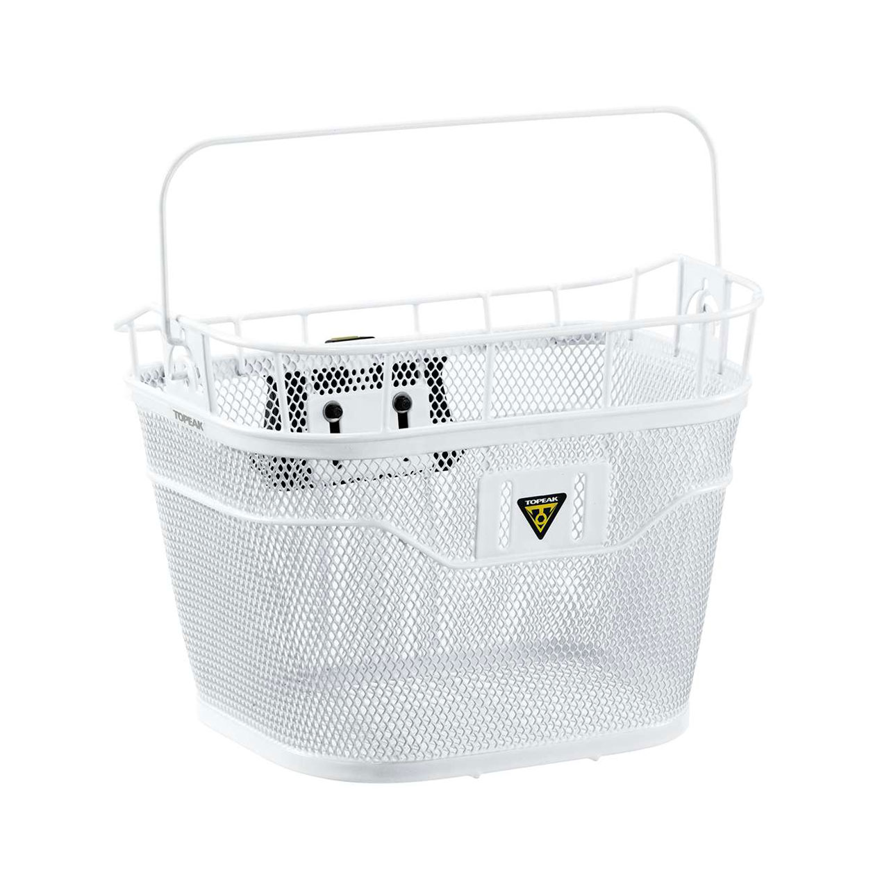 Topeak-Basket-Front-Wht-1 سبد جلو دوچرخه برندتاپیک رنگ سفید